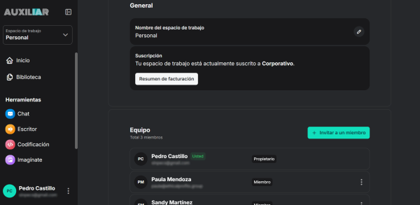 Nube Ninja|Presentamos AUXILIAR | La IA que trabaja contigo, no por tí.