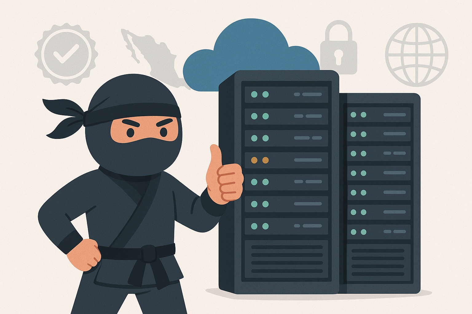 Nube Ninja | ¿Por qué elegir Nube Ninja como tu proveedor de hosting en México?